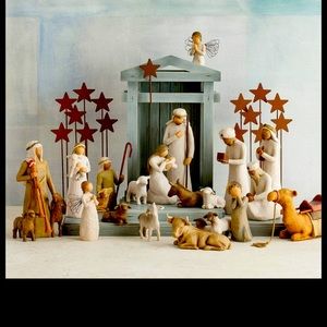 Willow tree nativity